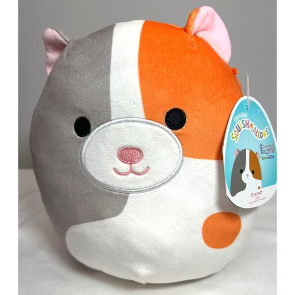 Original Squishmallows Everett Guinea Pig Plush 8" Learning Express Exclusive Or - Picture 1 of 4